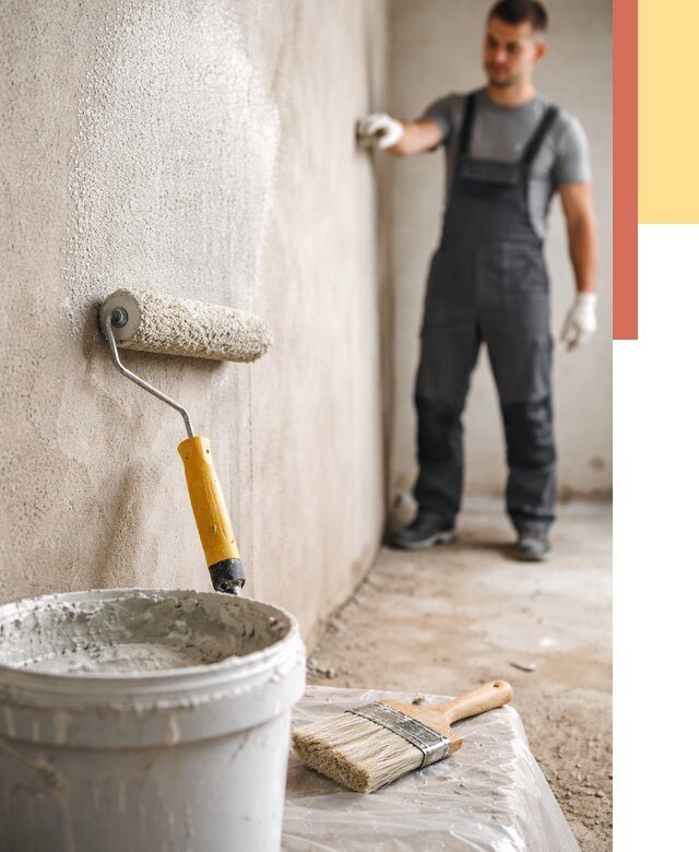 Нанесение бетоноконтакта на стены в Новомосковске от 4337 руб. быстро и недорого | ОТДЕЛОЧНИК-Нвм