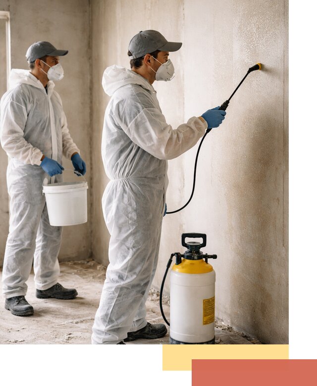 Антисептическая обработка стен в Новомосковске профессионально