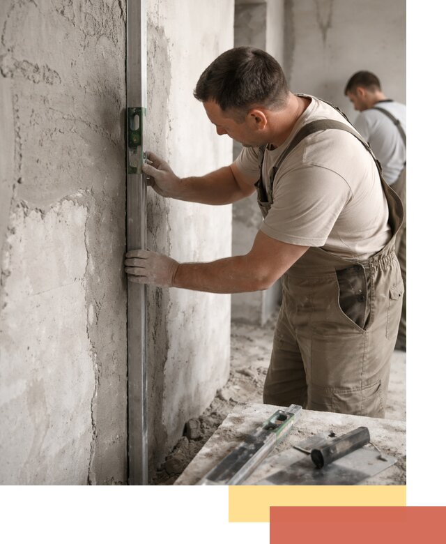 Установка штукатурных маяков в Новомосковске с гарантией качества