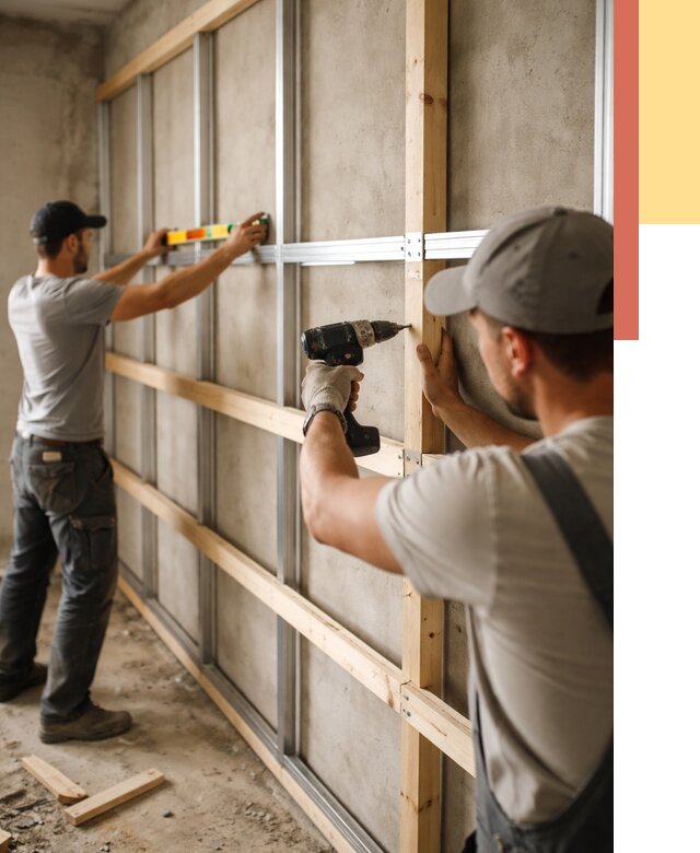 Устройство обрешетки под панели в Новомосковске от 2168 руб. — монтаж под ключ | ОТДЕЛОЧНИК-Нвм