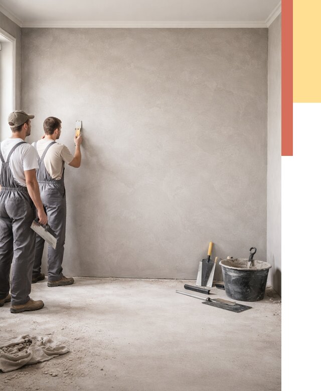 Микробетон на стены в Новомосковске от 1291 руб. — нанесение и отделка | ОТДЕЛОЧНИК-Нвм