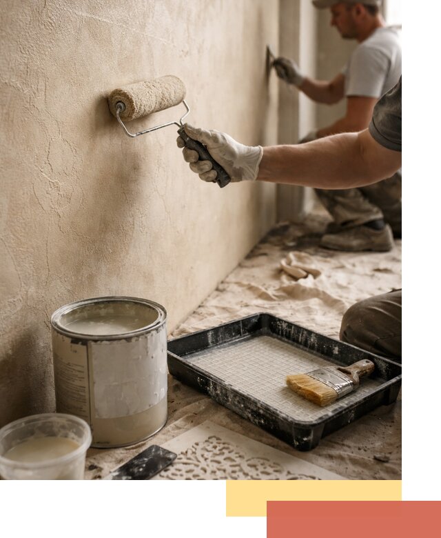 Лессирующая краска для декоративной отделки в Новомосковске