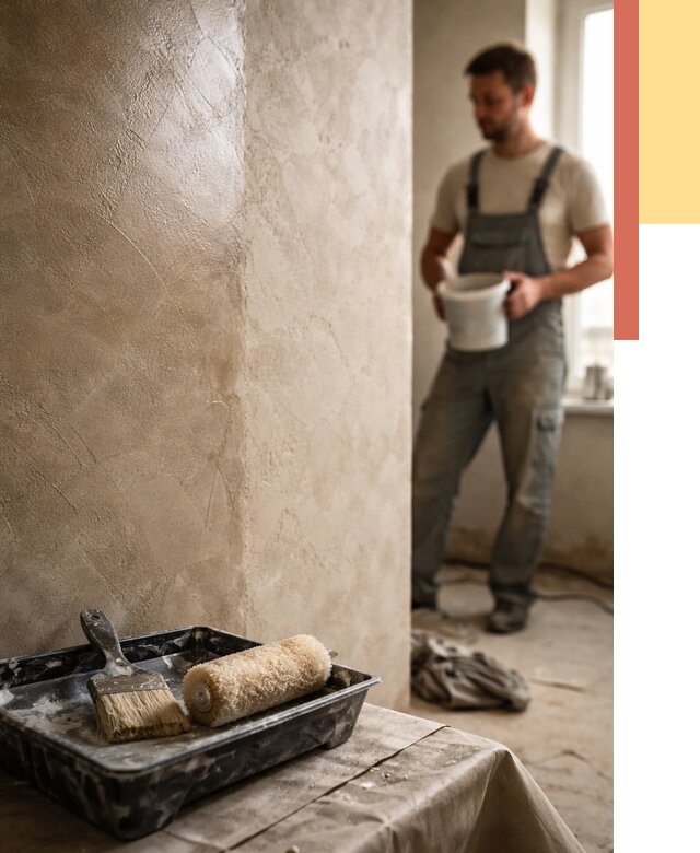 Нанесение воска на штукатурку в Новомосковске от 3614 руб. | Услуги ОТДЕЛОЧНИК-Нвм