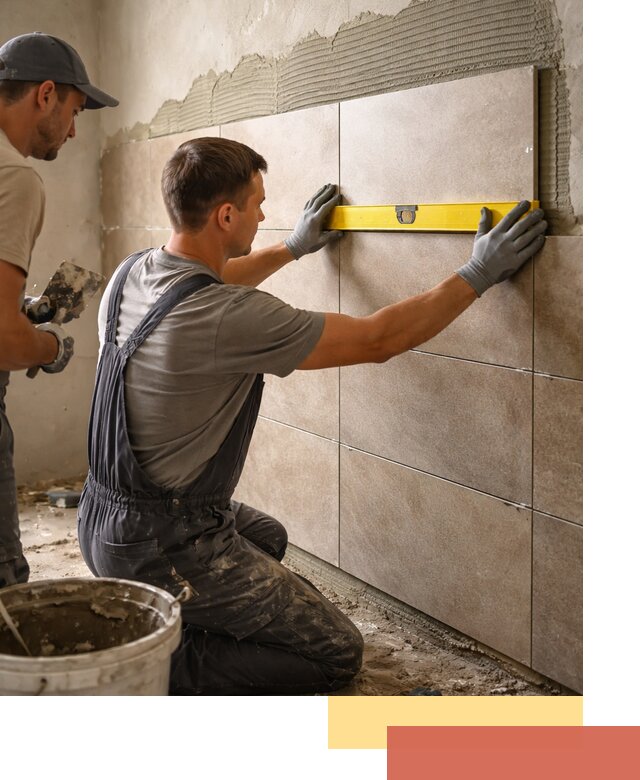 Облицовка стен керамогранитом в Новомосковске профессионально и быстро