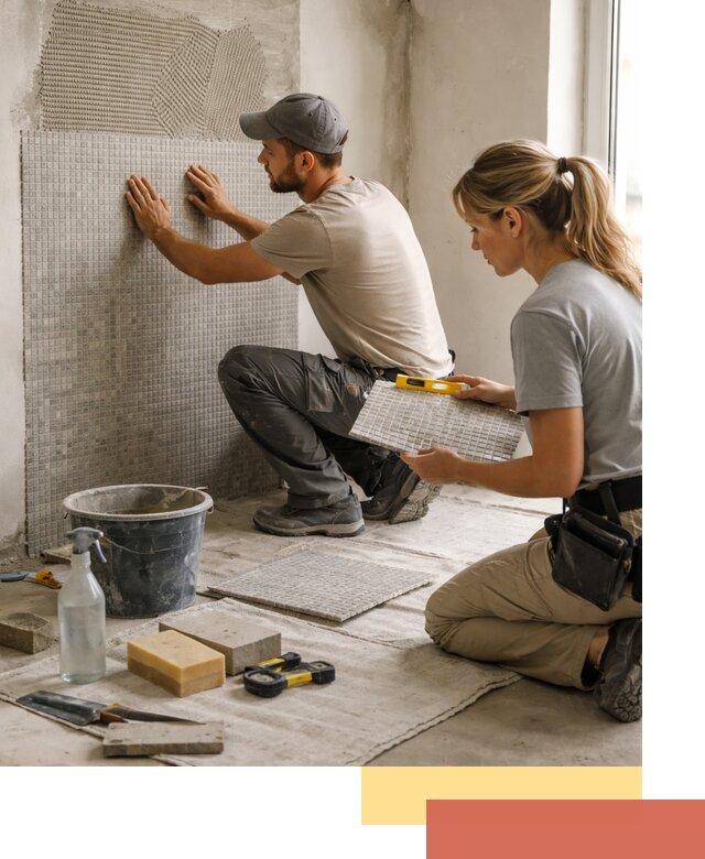 Облицовка стен мозаикой в Новомосковске качественно и быстро