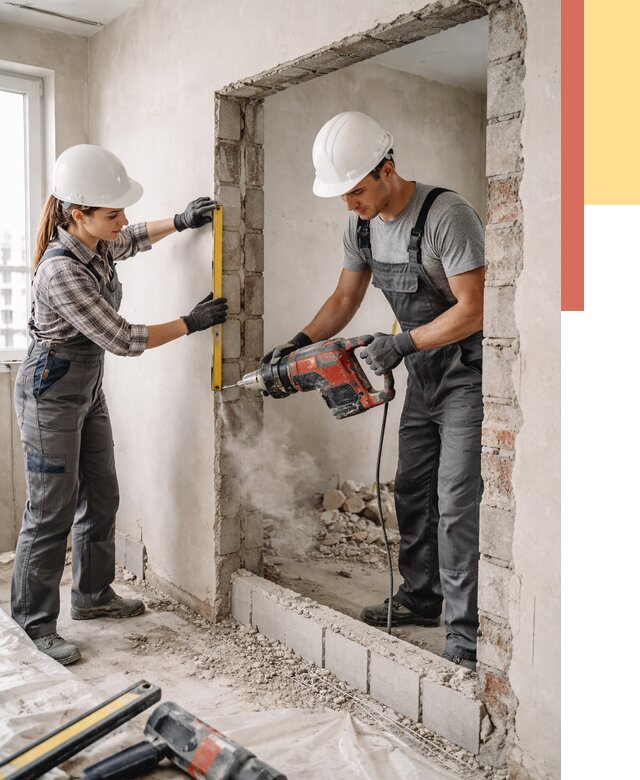 Создание проемов в стенах в Новомосковске от 6711 руб. — алмазная резка и расширение | ОТДЕЛОЧНИК-Нвм