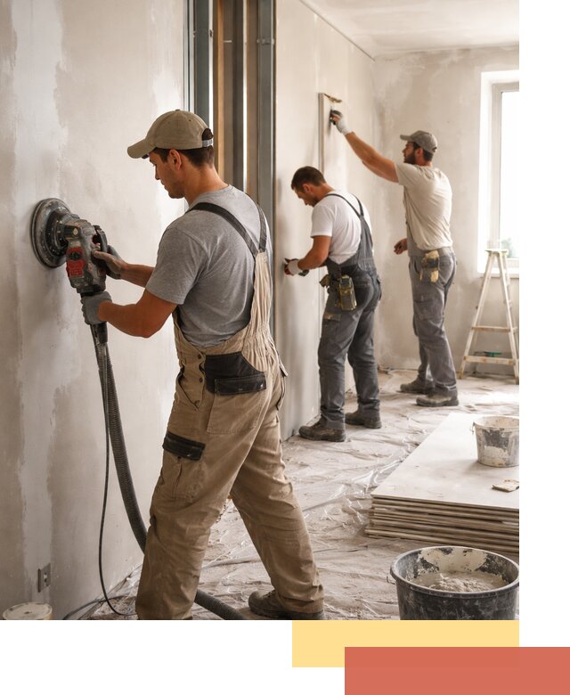 Профессиональная отделка стен в Новомосковске качественно и в срок