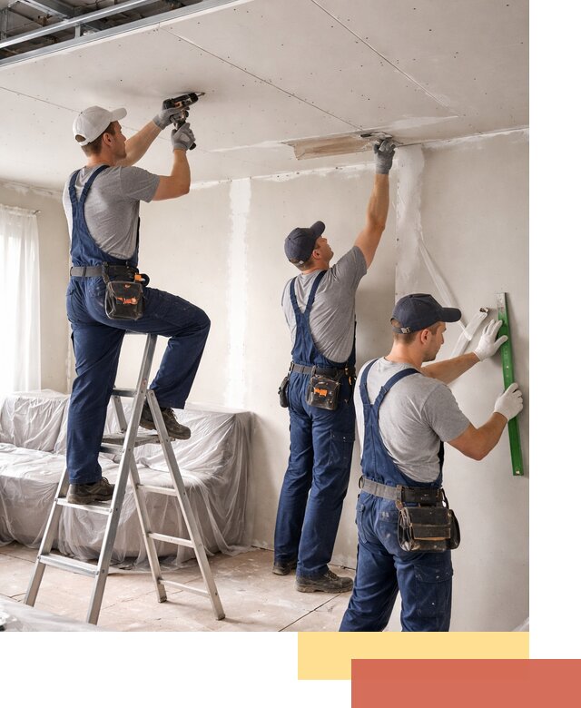 Профессиональная отделка потолка в Новомосковске быстро и качественно